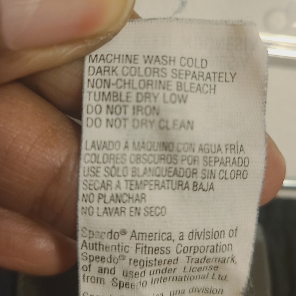 Speedo | Men's Red Athleisure Sporty Swim Trunks With Pockets (Size Small) - Picture 6 of 14